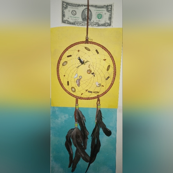 Hand Made Japanese dream catcher - Picture 2 of 3